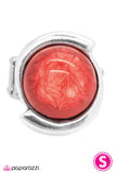 Paparazzi "Soul Searching" Red Ring Paparazzi Jewelry