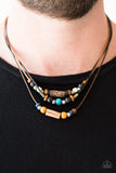 Paparazzi "South Beach" Multi 021XX Urban Necklace Unisex Paparazzi Jewelry