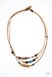 Paparazzi "South Beach" Multi 021XX Urban Necklace Unisex Paparazzi Jewelry