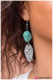 Paparazzi "Southern Comfort" Blue Earrings Paparazzi Jewelry