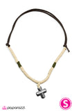 Paparazzi "Southern Crux" Brown Urban Necklace Unisex Paparazzi Jewelry