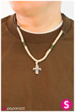 Paparazzi "Southern Crux" Brown Urban Necklace Unisex Paparazzi Jewelry