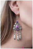 Paparazzi "Southern Melodies" Purple Earrings Paparazzi Jewelry