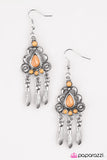 Paparazzi "Southern Melodies" Yellow Earrings Paparazzi Jewelry