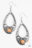 Paparazzi "South Pacific - Orange" earring Paparazzi Jewelry