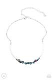 Paparazzi "Space Odyssey" Multi Choker Necklace & Earring Set Paparazzi Jewelry