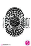 Paparazzi "Spanish Sun - Black Ring" ring Paparazzi Jewelry