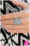 Paparazzi "Spanish Sun - Silver" ring Paparazzi Jewelry
