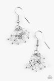 Paparazzi "Spark and Shimmer - White" earring Paparazzi Jewelry