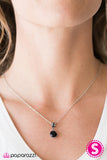 Paparazzi "Spark In The Dark - Black" necklace Paparazzi Jewelry