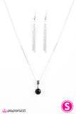 Paparazzi "Spark In The Dark - Purple" necklace Paparazzi Jewelry