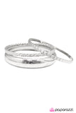 Paparazzi "Sparkle and Fade" Silver 021RF Bracelet Paparazzi Jewelry