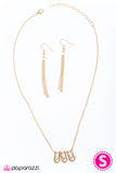 Paparazzi "Sparkle Every Day" Gold Necklace & Earring Set Paparazzi Jewelry