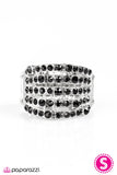 Paparazzi "Sparkle Like You Mean It! - Black" ring Paparazzi Jewelry