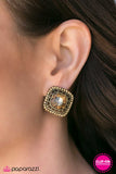 Paparazzi "Sparkle Quest" earring Paparazzi Jewelry