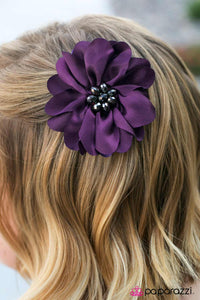 Paparazzi "Sparkle Time!" Purple Hair Clip Paparazzi Jewelry