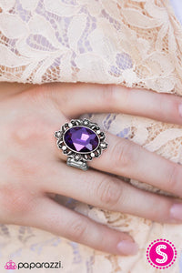 Paparazzi "Sparklicious! - Purple" ring Paparazzi Jewelry