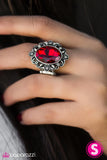 Paparazzi "Sparklicious! - Red" ring Paparazzi Jewelry
