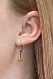 Paparazzi "Sparkling Crescendo" Copper Necklace & Earring Set Paparazzi Jewelry