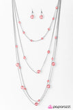 Paparazzi "Sparkling Intentions - Orange" necklace Paparazzi Jewelry