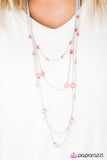 Paparazzi "Sparkling Intentions - Orange" necklace Paparazzi Jewelry