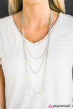 Paparazzi "Sparkling Intentions - Yellow" necklace Paparazzi Jewelry