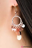 Paparazzi "Sparkling Tide - Copper" earring Paparazzi Jewelry
