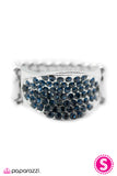 Paparazzi "Sparkling Waters" Blue Ring Paparazzi Jewelry