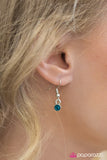 Paparazzi "Spark On! - Blue" necklace Paparazzi Jewelry