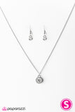 Paparazzi "Spark On! - White" necklace Paparazzi Jewelry