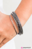 Paparazzi "Speed Racer" Black Bracelet Paparazzi Jewelry