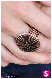 Paparazzi "Spinderella" Copper VINTAGE VAULT Ring Paparazzi Jewelry