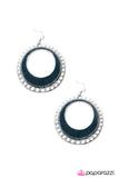 Paparazzi "Spinning With Style - Blue (Reflecting Pond)" earring Paparazzi Jewelry