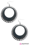 Paparazzi "Spinning With Style - Silver" earring Paparazzi Jewelry