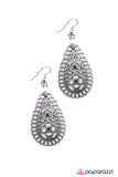 Paparazzi "Spin The Bottle - Purple" earring Paparazzi Jewelry