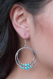 Paparazzi "Spiraling Serenity" earring Paparazzi Jewelry
