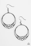 Paparazzi "Spiraling Serenity - White" earring Paparazzi Jewelry