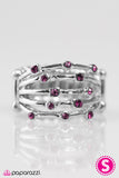 Paparazzi "Sporadic Sparkle" Purple Ring Paparazzi Jewelry