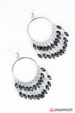 Paparazzi "Sporadic Sprinkles" Silver Earrings Paparazzi Jewelry