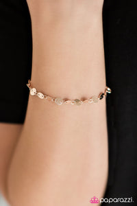 Paparazzi "Spotlight Social" Rose Gold Bracelet Paparazzi Jewelry