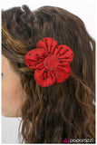 Paparazzi "Spot On - Red" hair clip Paparazzi Jewelry