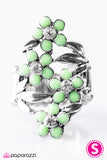 Paparazzi "Spring Delight - Green" ring Paparazzi Jewelry