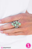 Paparazzi "Spring Delight - Green" ring Paparazzi Jewelry