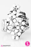 Paparazzi "Spring Delight - White" ring Paparazzi Jewelry