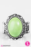 Paparazzi "Spring Dream - Green " ring Paparazzi Jewelry