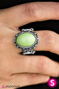 Paparazzi "Spring Dream - Green " ring Paparazzi Jewelry