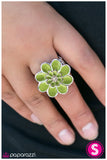 Paparazzi "Spring Fling - Green " ring Paparazzi Jewelry