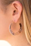Paparazzi "SPRING It On - Rose Gold" earring Paparazzi Jewelry