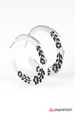 Paparazzi "SPRING It On - Silver" earring Paparazzi Jewelry