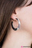 Paparazzi "SPRING It On - Silver" earring Paparazzi Jewelry
